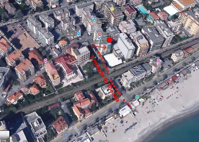 La Casa Di Giuly, Vista Mare, Parcheggio Privato. 아파트