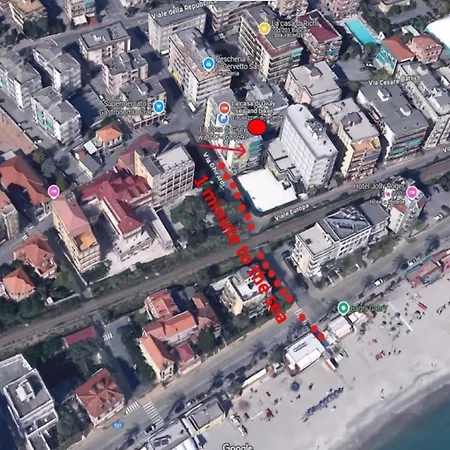 La Casa Di Giuly, Vista Mare, Parcheggio Privato Apartment