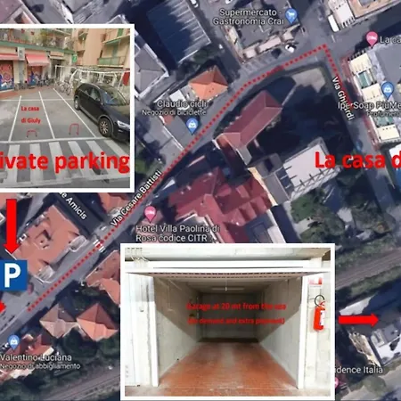 La Casa Di Giuly, Vista Mare, Parcheggio Privato.