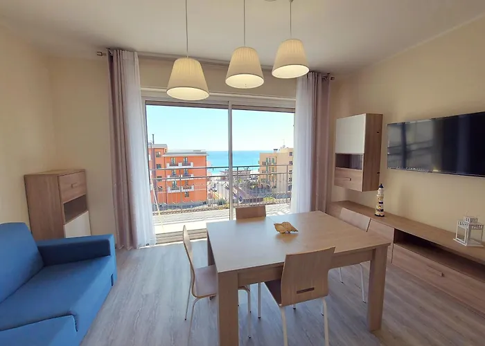 La Casa Di Giuly, Vista Mare, Parcheggio Privato. Lejlighed