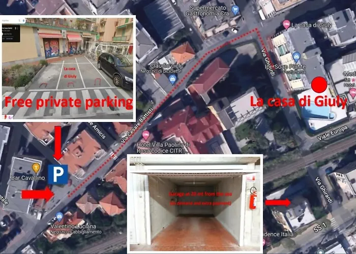 La Casa Di Giuly, Vista Mare, Parcheggio Privato. Pietra Ligure