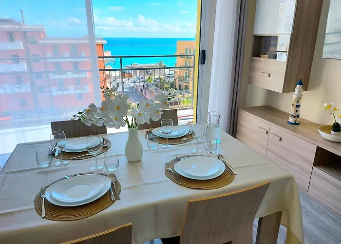 La Casa Di Giuly, Vista Mare, Parcheggio Privato. Lejlighed